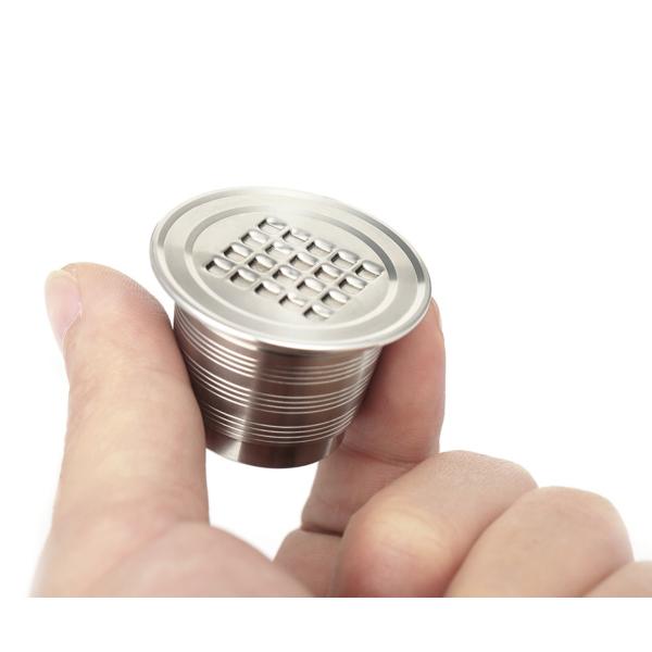CNC штемпелюя капсулу 18/8 кофе нержавеющей стали многоразовую/refillable стручки nespresso