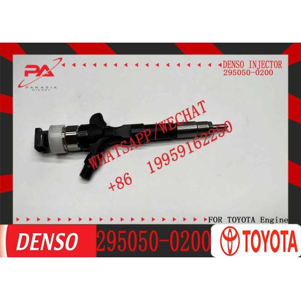Partes de repuesto para motores diesel Inyector de tren común 23670-30400 Inyector de combustible diesel 295050-0200 295050-0201
