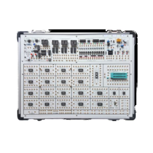 Portable Electronics Circuit Principle Experiment Box with Aluminum-Wood Alloy Housing and Flexible Experimental Circuit Configuration