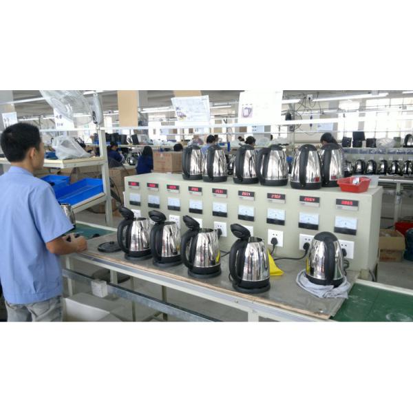 Чайник бойлера двойного слоя чайника 1.8L металла гостиничного номера электрический