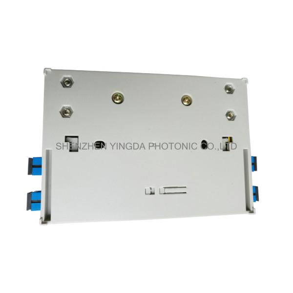 Коробка прекращения оптического волокна держателя ФТТХ стены, крытая пластиковая коробка оптического волокна портов ПК 2 АБС