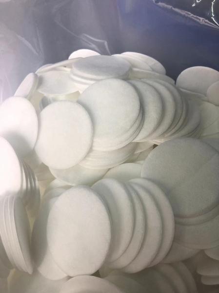 Circular Bacterial Viral Filter Paper With 15bar Max Pressure Drop 30l/min Flow Rate