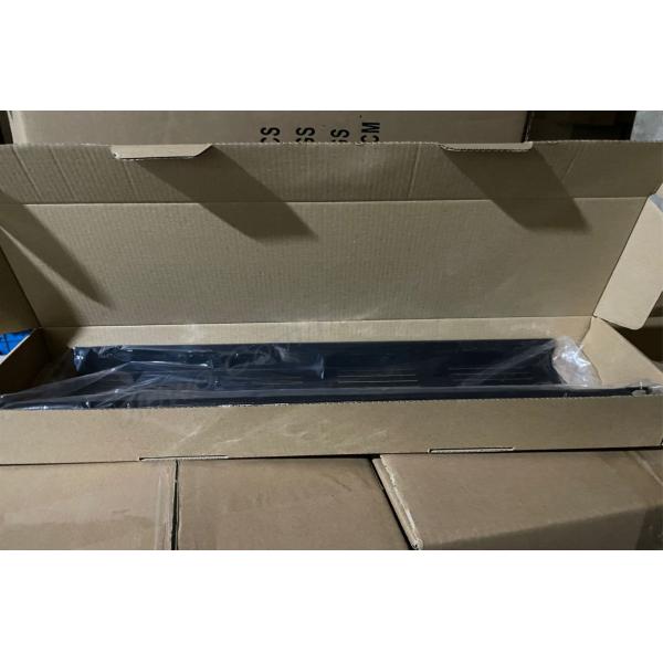 19 Inch 1u Horizontal Cable Manager Cold Rolled Steel Cable Management Bracket