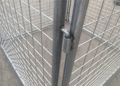 4mm Hot Dipped Galvanized Rubbish Cage Metal Garbage Cage Tube 32mm*1.5mm