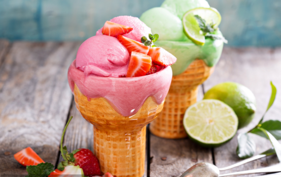 Super Refrigeration Ice Cream Machine Precooling Fresh Keeping Function Continuous