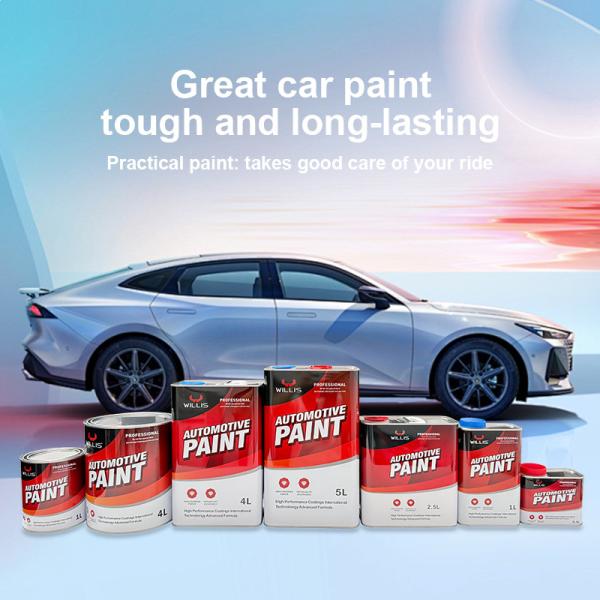 High Solid Content Viscosity Automotive Clear Coat Paint OEM ODM