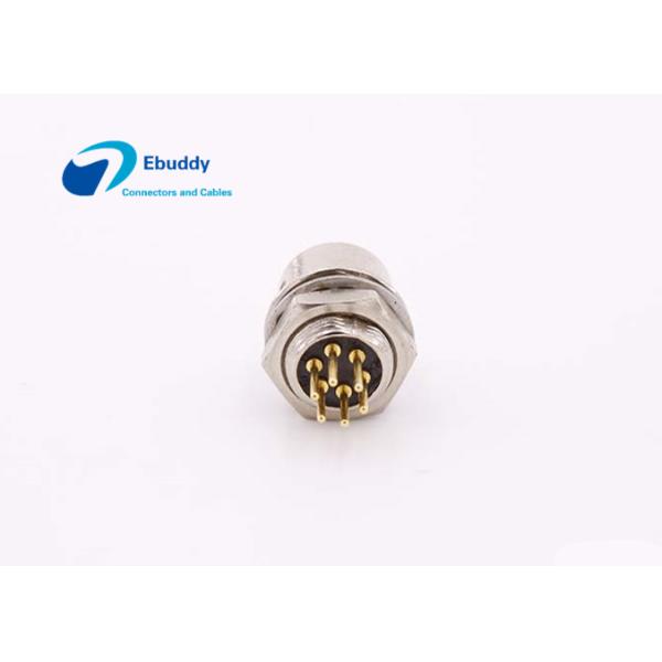 Гнездо ХР10А-7Р-6СБ ПКБ электропитания камеры ККД круговых соединителей Хиросе 6пин