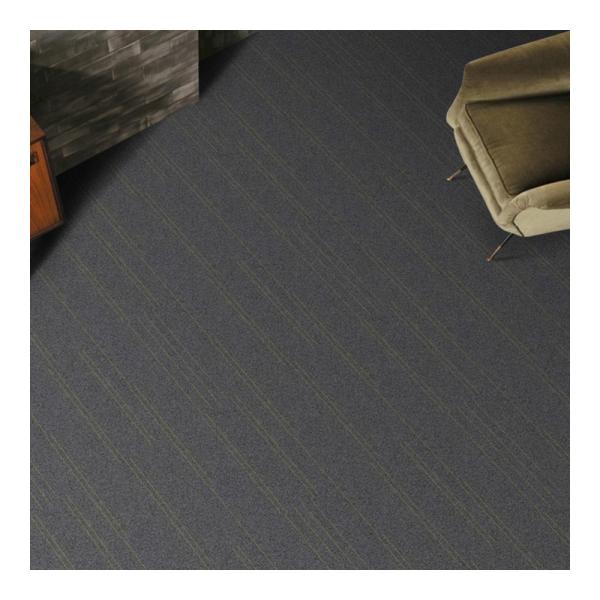 25x100 cm Polypropylene Carpet Tiles With PVC Backing For Office