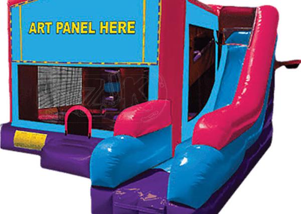 Kids Eco - Friendly  Inflatable Bounce House Combo Double Suture  Four Suture