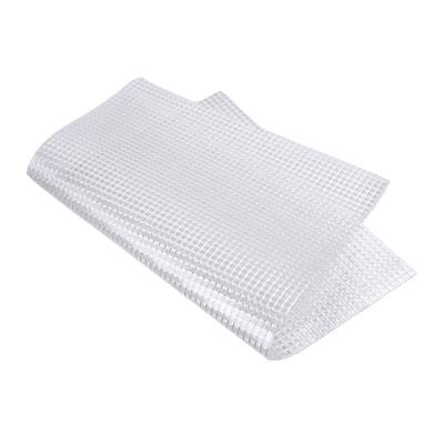 340GSM-450GSM PVC Mesh Fabric Tarpaulin Clear White Transparent Fabric 200D-1000D