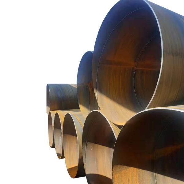 Large Diameter Q195 Q235 Q345 ASTM A53 6mm-20mm Thick ERW Efw Saw Spiral Welded Steel Pipe for Chemical Fertilizer Processing