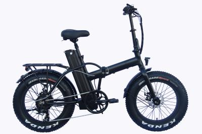 48v 250W Folding Fat Tire Ebike 20 inch with Multifunction LCD Display