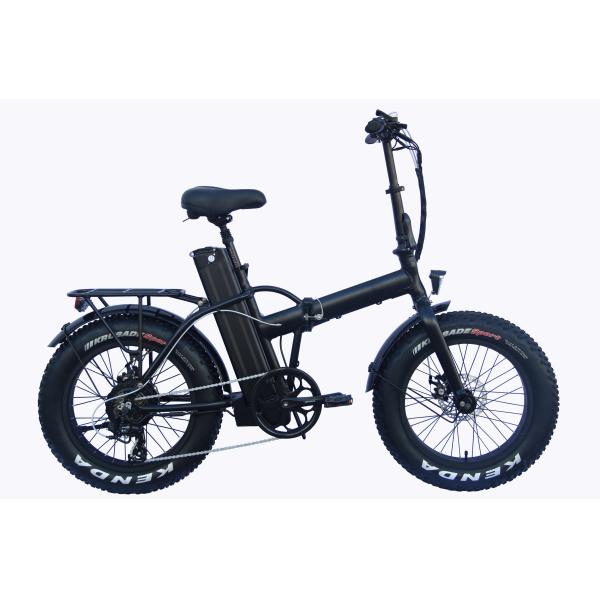 48v 250W Folding Fat Tire Ebike 20 inch with Multifunction LCD Display