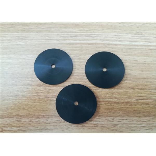 Heat Resistant Round Custom Rubber Gaskets , Silicone Flat Rubber Washer