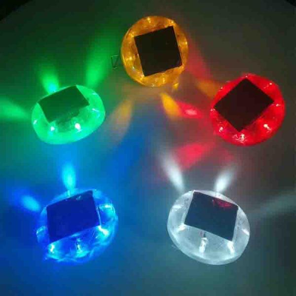 Solar LED Road Studs Traffic Pavement Markers Lights Highway Road Reflectors