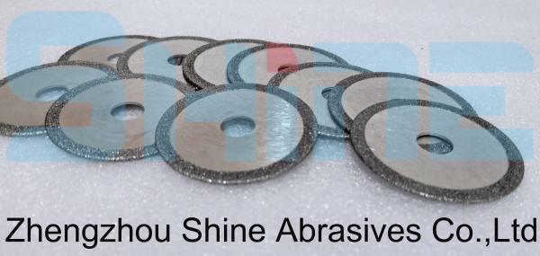 45mm CBN Eletroplated Grinding Wheel para velocidades de lâminas Skate Blades Grinding wheel