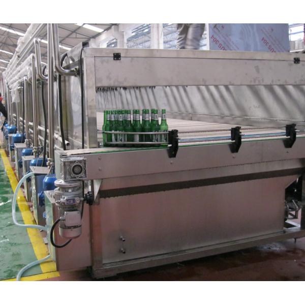 1000 certificado do CE ISO9001 dos acessórios da fabricação de cerveja de cerveja do pasteurizador do túnel das garrafas