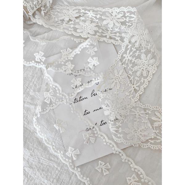 65 мм лента из полиэфирного кружева для украшения свадьбы и упаковки подарков