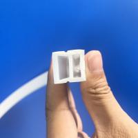 Lumières LED Profiles en caoutchouc de silicone transparent Résistant à l'extrusion à la chaleur
