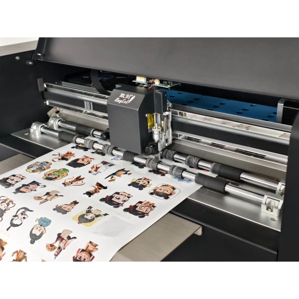 ZKSVD370PRO Dual Heads Servo Motor Suction-type Fully Automatic Paper Feeding Label Cutting Machine