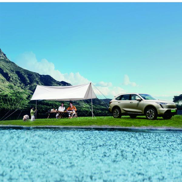 LED Daytime Light Haval Xiaolong MAX 23 Elite Edition 1.5L 105km Electric Car AWD Light Interior Leather Hybrid ACC R19