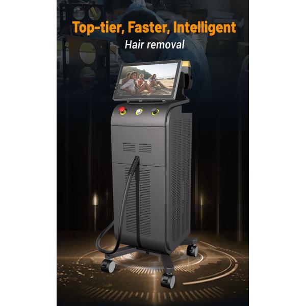1200W ICE Titanium Triple Wavelength Diode Laser for Hair Removal 755nm 808nm 1064nm