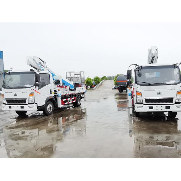 Howo 4x2 Bucket Truck Aerial Working Platform Truck Mounted High Altitude Operation Truck Для обслуживания уличного освещения