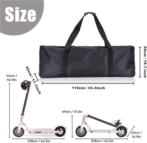 Foldable Electric Scooter Carrying Bag , Outdoor Xiaomi M365 Pro Bag