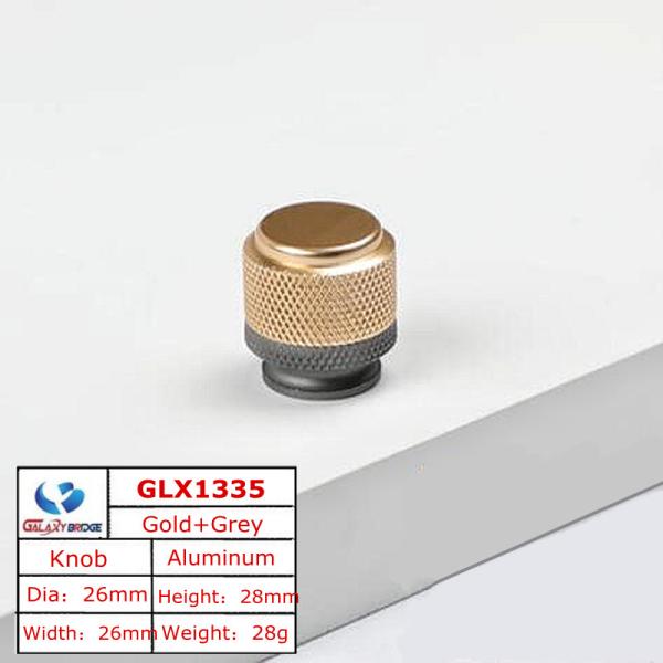 Finland Stylish  Handles Kitchen cabinet pulls and handles Knurled Handle Brushed Brass  Aluminum Door pulls