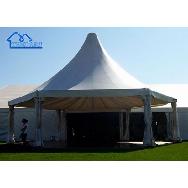 12x15m Waterproof PVC Cover Aluminium Pagoda Tent Aluminum Alloy Frame Clear Span for Luxury Weddings