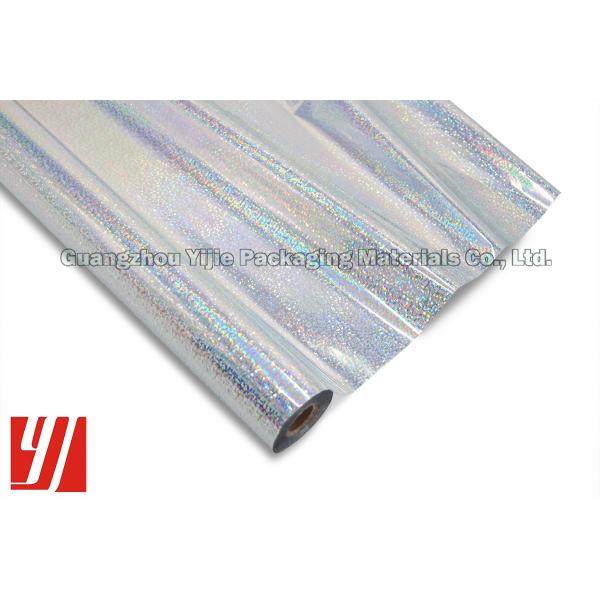Hoja olográfica de plata plástica de la longitud el 120m para la imagen