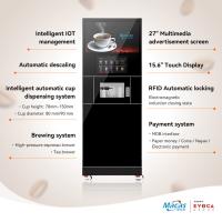 MACAS machine à café commerciale avec technologie avancée et brasseur auto-développé pour une cohérence