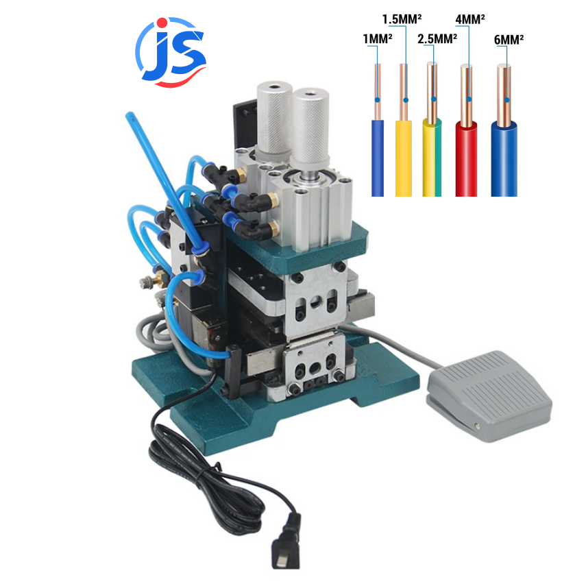 User Friendly Wire Cable Stripper Machine Small Wire Stripping And Twisting Machine