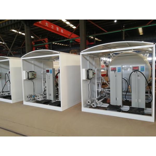 10000 Liters Gas LPG Tank For 5mt Completed Propane Gas Filling Plant