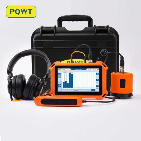 PQWT-125B Leak Detector with AI Leak Recognition and Dual-Membrane Resonance for ±1m Accuracy in Water Pipeline Detection