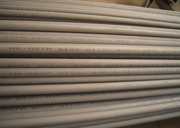 Incoloy 800 800H Good Rupture Nickel Alloy Tube Creep Strength Petrochemical Process Piping