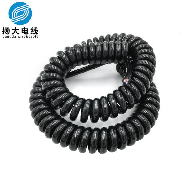 Low Voltage 600V/1000V Spiral Wire Coil Rated Temperature 80 Centigrade
