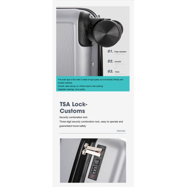 Настраиваемый багаж на борту 35-45L с карманным отсеком