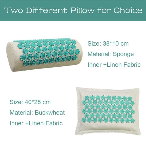 ABS PP Spikes Yoga Acupressure Mat Cushion For Personal Care Body Massage