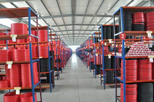 NBR HNBR EPDM Material Hydraulic Piston Seals With Helicoil Spring