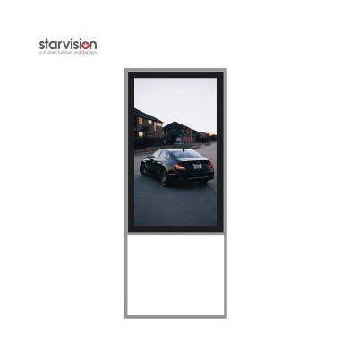 Aluminum Alloy OOH Display 500nits Interactive Digital Signage