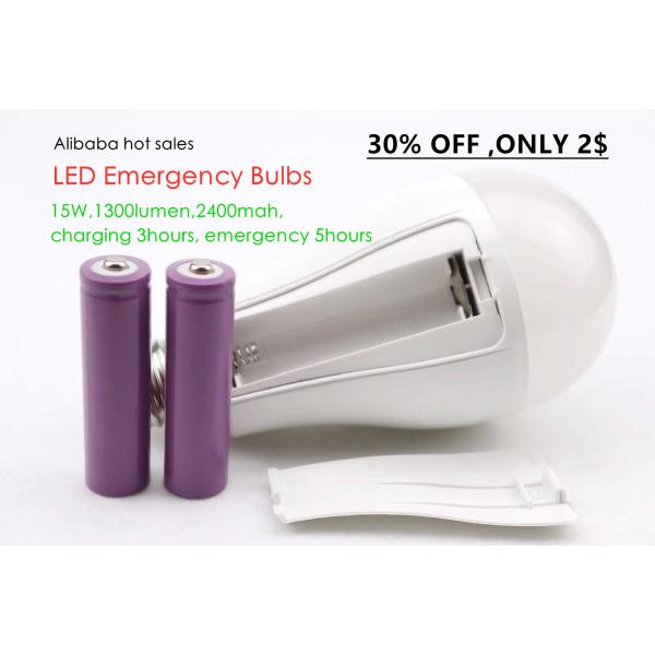 Charge time 3-4 hours Rechargeable Emergency Outdoor Lighting Led Emergency Bulb Light