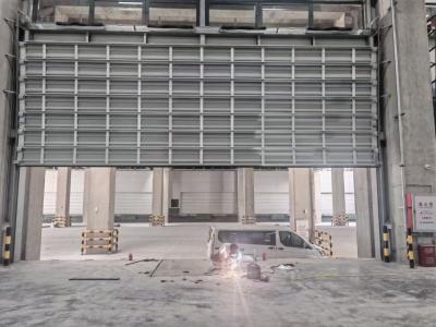 High Efficient Warehouse Aluminum Industrial Sectional Doors For Loading Bay Area