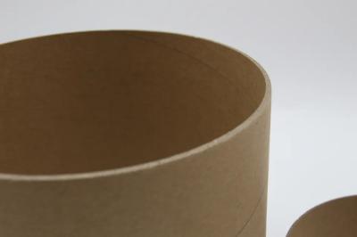 Núcleo de papel biodegradável reciclado amigável do tubo de Eco em volta do cilindro de Kraft