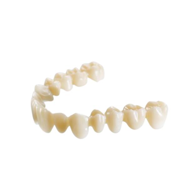 Все-керамические возникновение и твердость кроны наиболее близко к реальному лоску Teet прозрачному