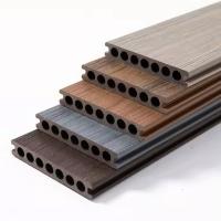 Hot Sale Custom Hollow WPC Co-extrusion Decking Floor Outdoor Garden Decking Panels With Accessories