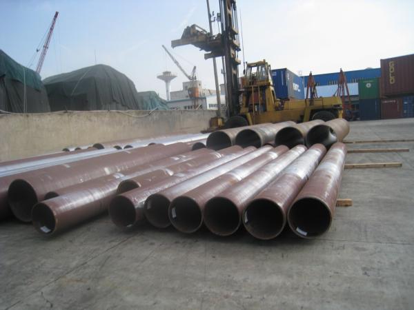 Boiler High Pressure Carbon Steel Pipe ASTM A106 Grade C 56'' 1422mm X 120mm Size