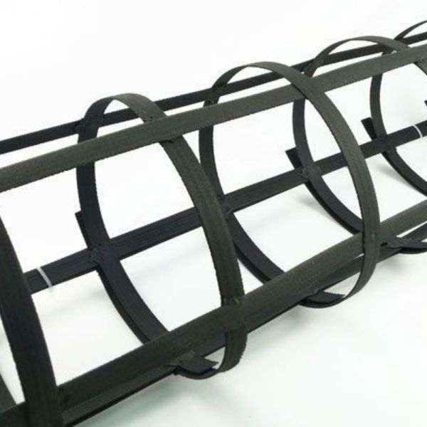 Black Steel Plastic Geogrid 2m – 6m  Steel Wire Polymer Geo Grid Ground Grid