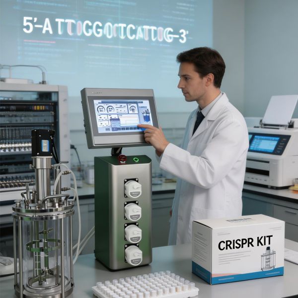 OEM / ODM Fermentation Bioreactor 5L Glass Bioreactor For High Density Cells And Efficient Bioprocessing