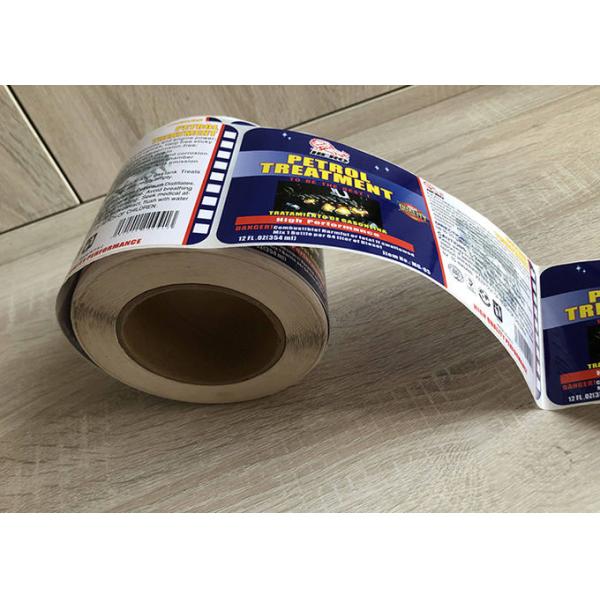 Glossy self-adhesive paper packaging sticker label manufacturer